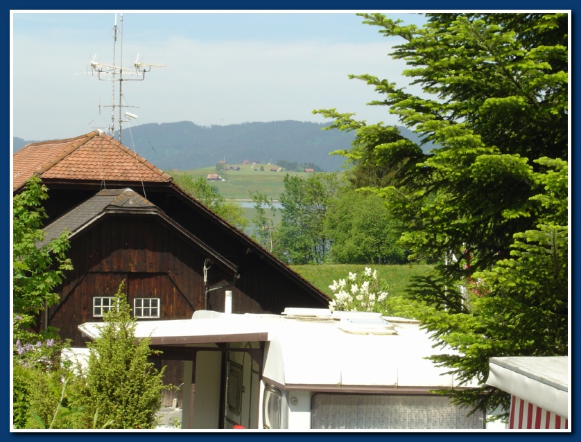 Kaeslin's Wohnwagen Aussicht